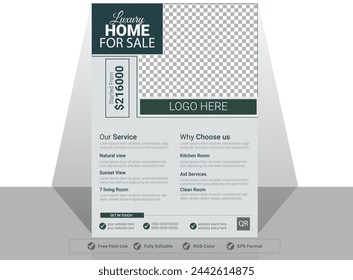 Real Estate Business Flyer Template, Property Sale Flyer Design, Real Estate Flyer Design bundle, property sale flyer