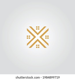 real estate business icon logo