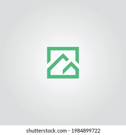 real estate business icon logo