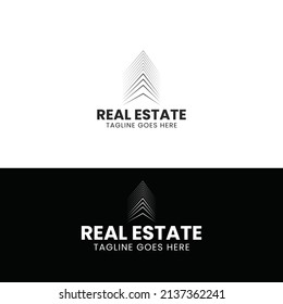 real estate business logo, icon building, home logo