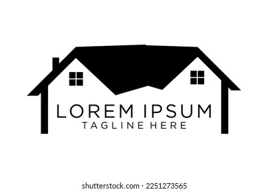 Real Estate Business Logo Template, Building, Property Development, and Construction Logo Vector Design 