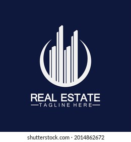 Real Estate Business Logo vector illustration design