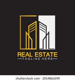 Real Estate Business Logo vector illustration design