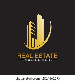 Real Estate Business Logo vector illustration design