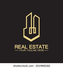 Real Estate Business Logo vector illustration design