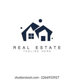 Real Estate Business Logo vector illustration design