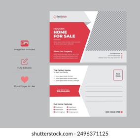 Real estate business postcard templates