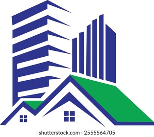 Real estate city building logo Real Estate Logo, real, real estate, house logo, building template Property logo icon