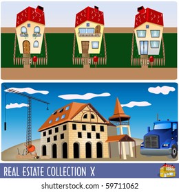 Real estate collection, two illustrations, part 10