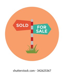 
Real Estate Colored Vector Illustration
