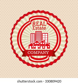 real estate company design, vector illustration eps10 graphic 