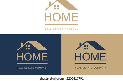 Real Estate company logo design