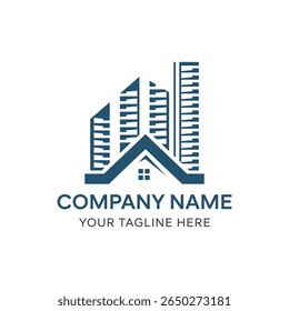 Real Estate Company Logo Design Template
