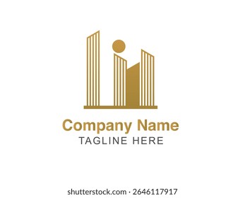 Projetos de logotipo de empresa imobiliária