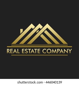 Real Estate Company Logo Vector Design