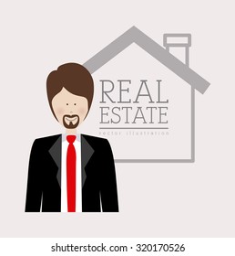 Real Estate concept about building design, vector illustration eps 10