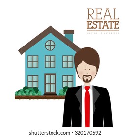 Real Estate concept about building design, vector illustration eps 10