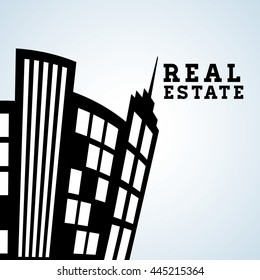 Real estate concept with icon design, vector illustration 10 eps graphic.