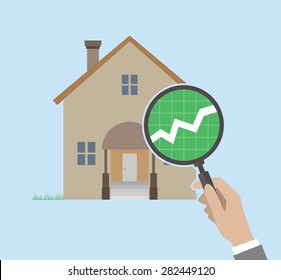 Real Estate concept - positive version. EPS8.