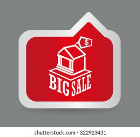 Real Estate concept and residential icons design, vector illustration 10 eps graphic.