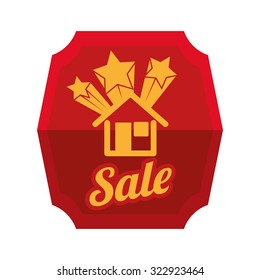 Real Estate concept and residential icons design, vector illustration 10 eps graphic.