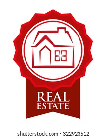 Real Estate concept and residential icons design, vector illustration 10 eps graphic.