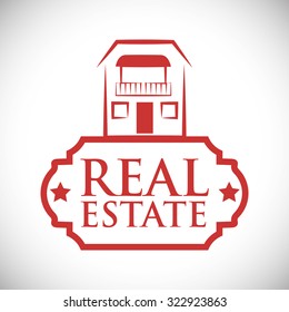 Real Estate concept and residential icons design, vector illustration 10 eps graphic.