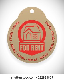 Real Estate concept and residential icons design, vector illustration 10 eps graphic.