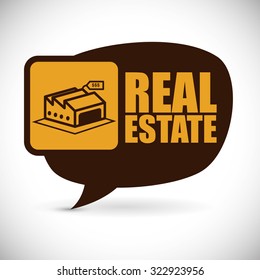 Real Estate concept and residential icons design, vector illustration 10 eps graphic.
