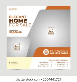 Diseño de diseño de Plantilla de concepto inmobiliario. Folleto moderno, cubierta de libro, volante, Plantilla de diseño de póster