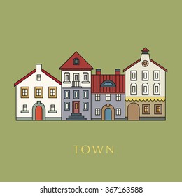 Real estate concept, vector illustration