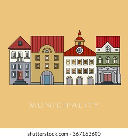 Real estate concept, vector illustration