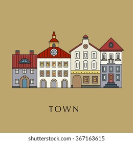 Real estate concept, vector illustration