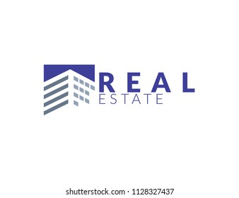 Real Estate Construction Building Logo Design