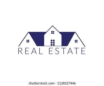 Real Estate Construction Building Logo Design