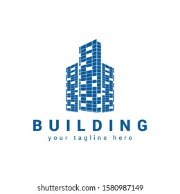 Real Estate Construction and building Logo design vector template. 