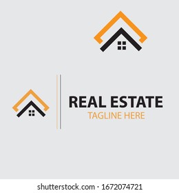 Real Estate Construction Building Logo 