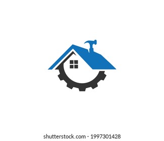Real Estate Construction Building Logo Icon Design Vector