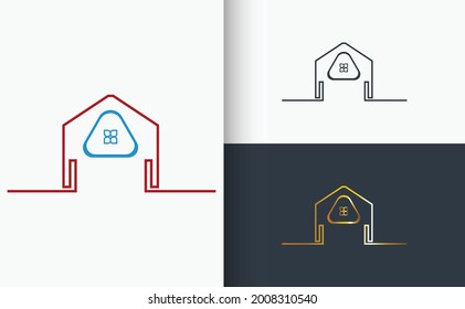 Real Estate And Construction Logo