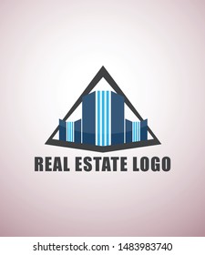 Real Estate Construction Logo design vector template.Corporate branding identity.apartment, condo, house, rental, business. brand, branding, logotype, company, corporate, identity. Clean, modern.