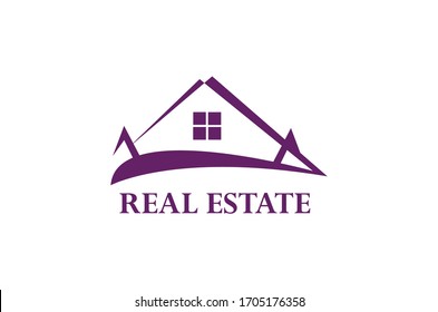 Design des Logos für den Bau von Immobilien