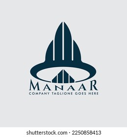 Plantilla vectorial de diseño del logotipo de construcción inmobiliaria. Rascacielos dorados silueta edificios de la ciudad. Centro de negocios de propiedad de oficinas comerciales Logotipo financiero