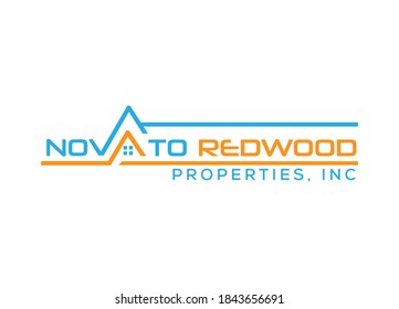 Real Estate and Construction Logo or Icon Design Vector Image Template