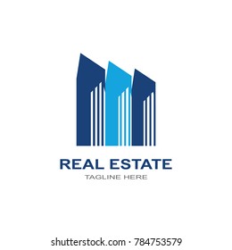 Real estate construction logo. modern template design. vector icon illustration