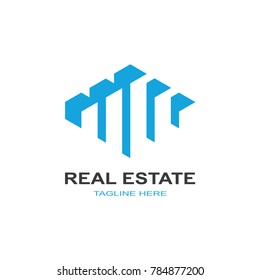 Real estate construction logo. modern template design.vector icon illustration