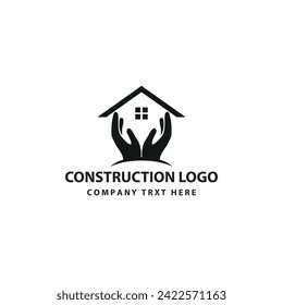 Real Estate and construction logo new unique premium vector eps and modern style that you can use on Logos with emblem style on houses labels buildings home and  other places. 