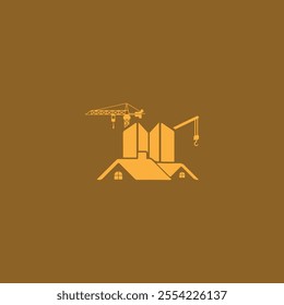 Real estate construction Repair vector logo design template