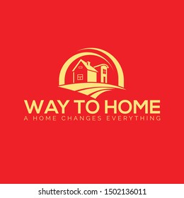Real Estate, construction vector logo template.