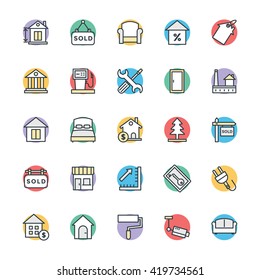 Real Estate Cool Vector Icons 3