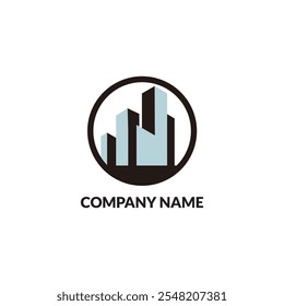 Real Estate Corporate Brand property house home Building Vector Logo Design